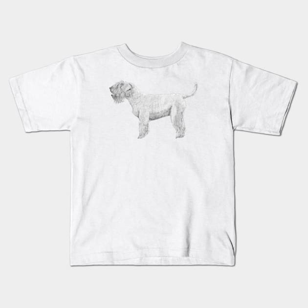 Soft coated wheaten terrier Kids T-Shirt by doggyshop